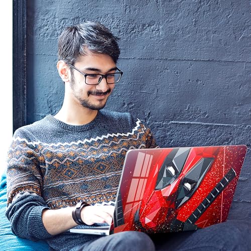 Image of Full Body Laptop Skin Bubble-Free| Laminated| Removable| HD Quality Sticker for Laptops Upto 15.6 Inches Compatible with Hp /Dell /Acer /Lenovo /Asus etc.(DSGN-214)