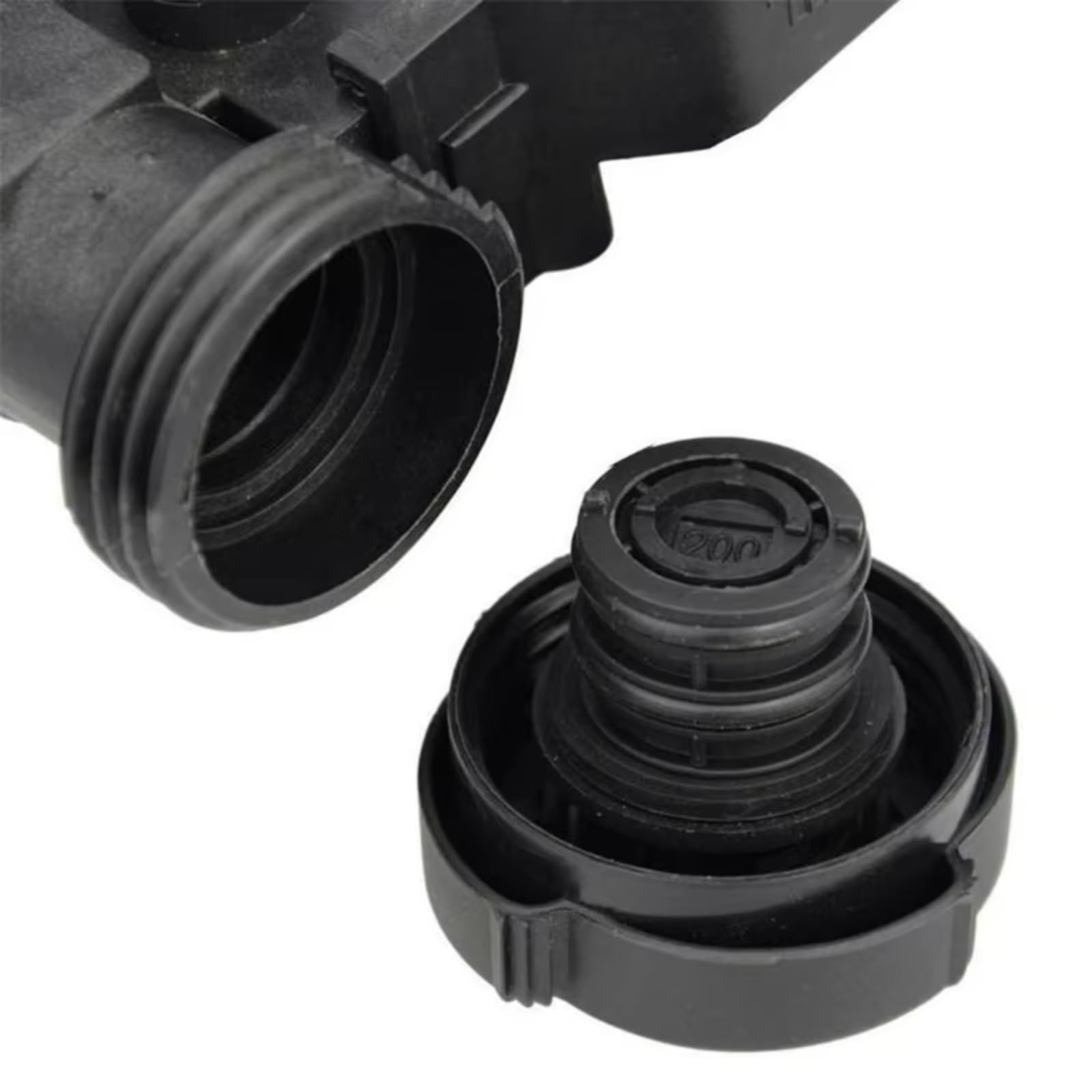 Radiador Compatible Con 3 1998 1999 2000 2001 2002 2003 2004 2005 2006 2007 Depósito De Expansión Refrigerante Tapón OE 17137787039