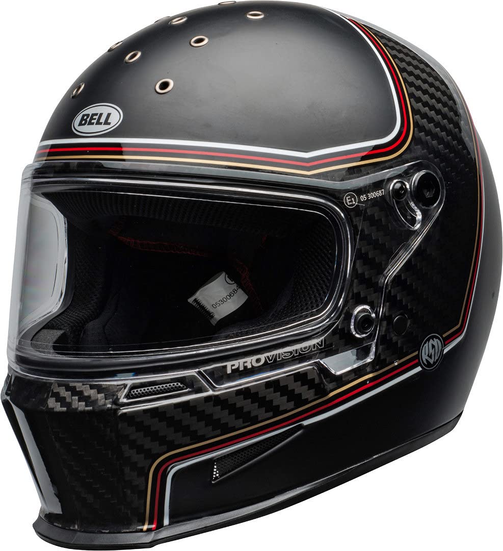 BELL ELIMINATOR CARBON RSD THE CHARGE HELMET M/G BLACK S Auto e Moto