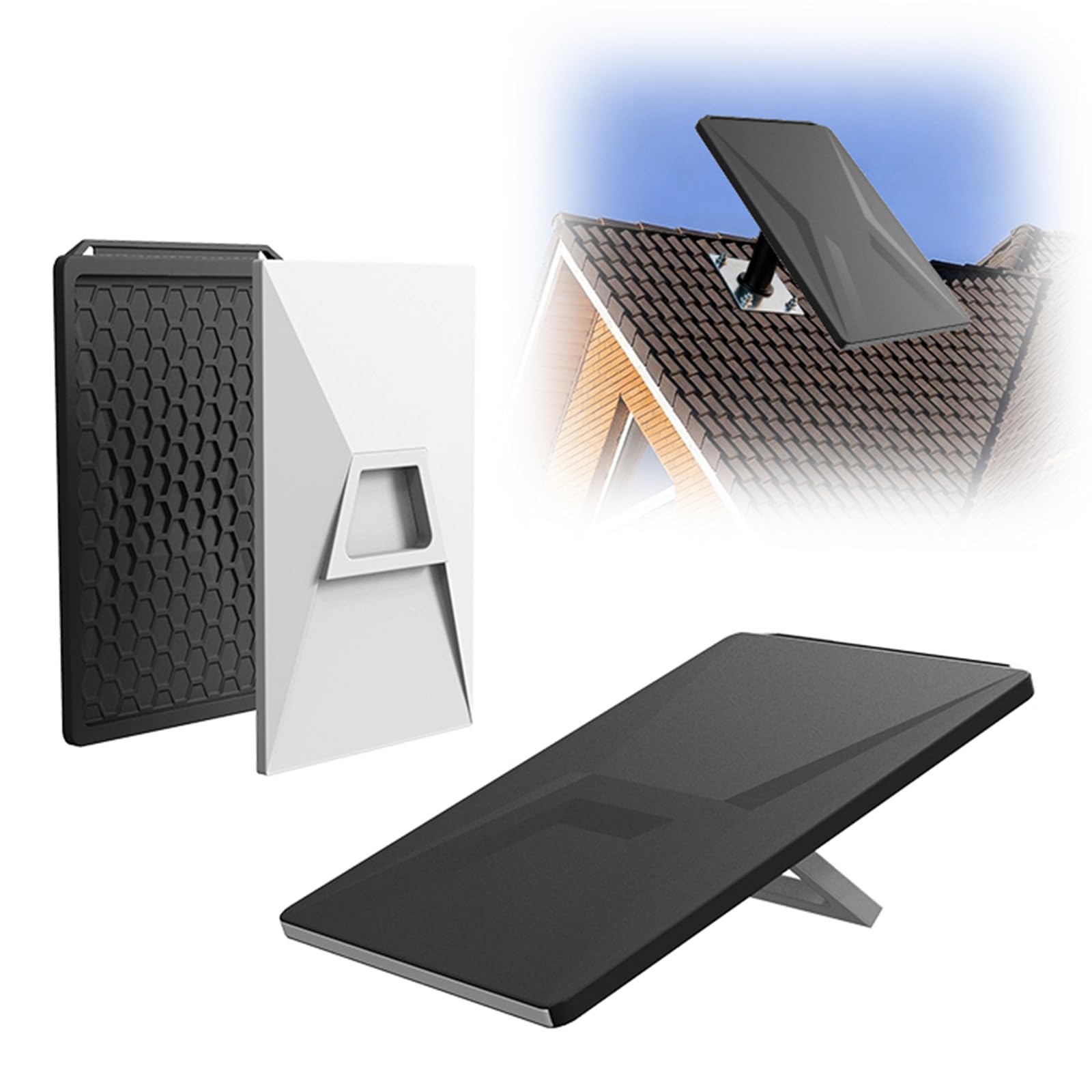 Capa de silicona suave diseñada para satélite de tercera generación que mantiene tu router limpio y seguro de caídas accidentales
