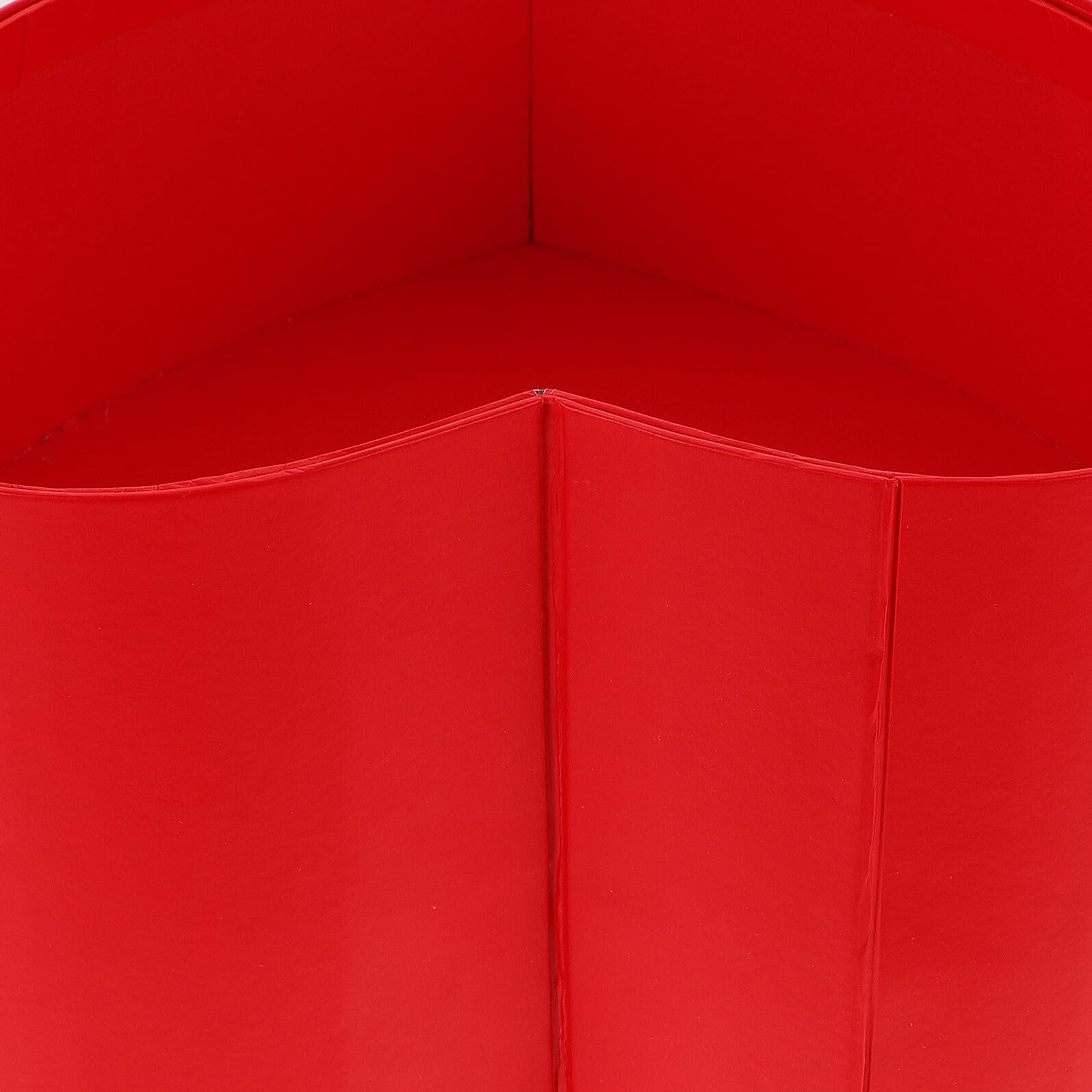 Healvian Herzförmige Geschenkbox Doppellagig mit Transparentem Sichtfenster Herzbox aus Karton Rot Drehbare Blumenverpackung für Muttertag Valentinstag und Blumenarrangements