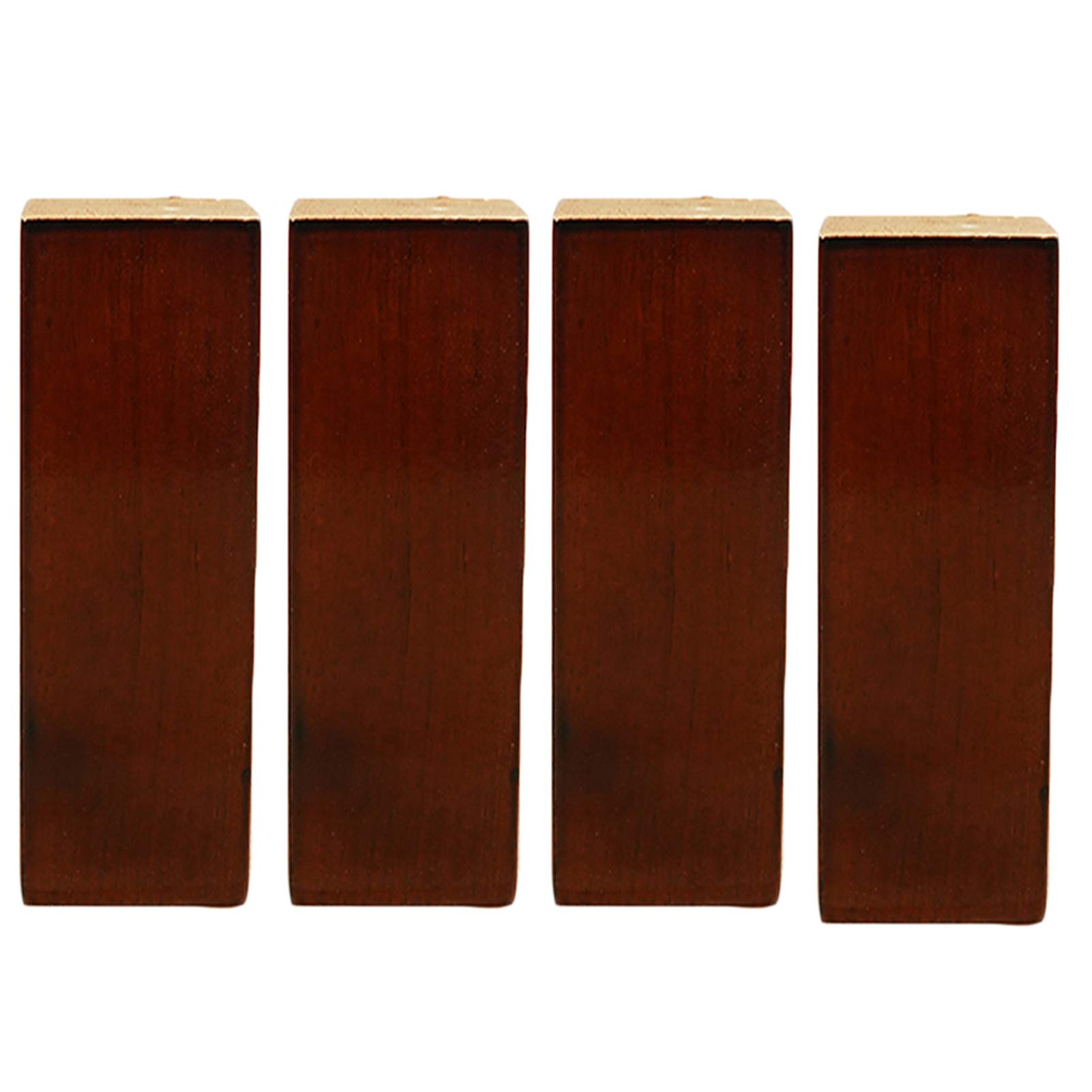 Set di 4 gambe per mobili in legno,gambe per mobili in massello naturale,piedini per mobili,gambe per tavolini da caffè,gambe per letti per poltrone da cucina,divani letto,con accessori di montaggio,r