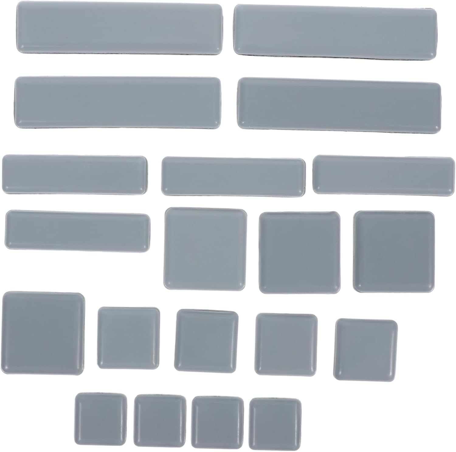 Generic 100pcs Self Adhesive Chair Leg Pads Non Slip Furniture Pads for Hardwood Floor Floor Protectors for Furniture Legs