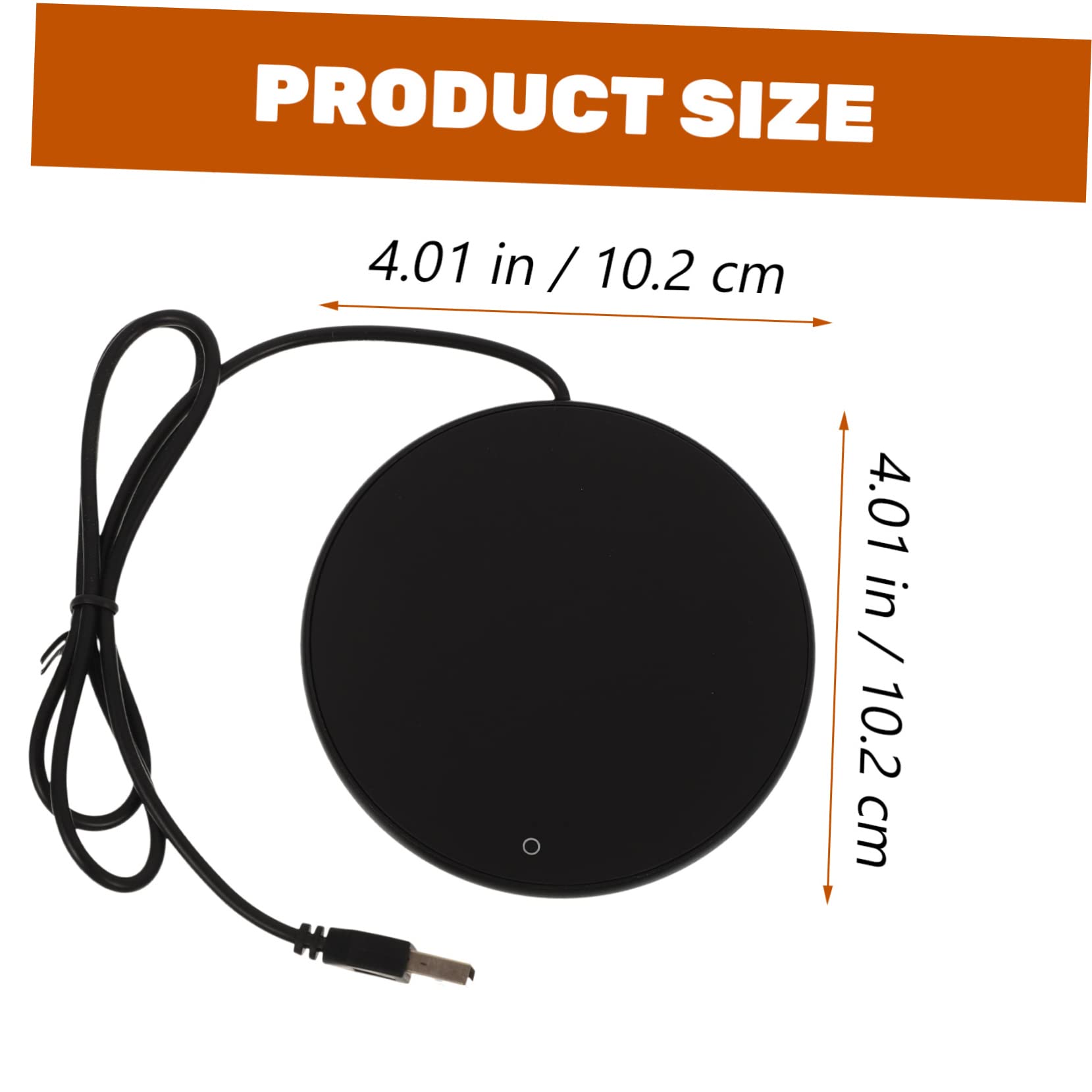 Ciieeo Mug Warmer Electric Beverage Warmer Heater Temperature Control for Coffee Milk Tea