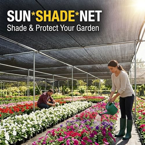 Filet de protection solaire résistant aux UV avec œillets - 3