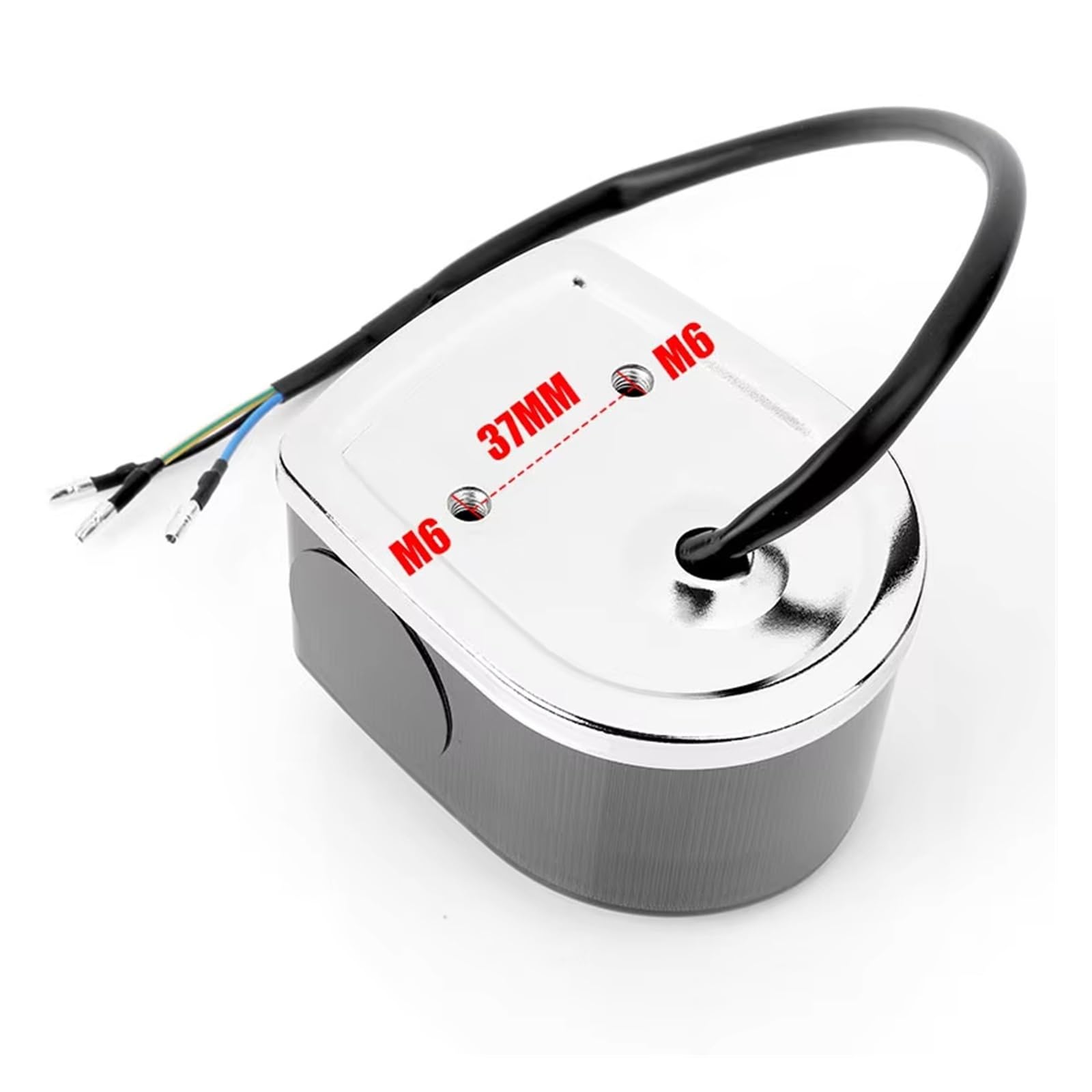 moto Fanale Posteriore Per Mini Per Monkey Moto Per SL350 Per Motosport 350 1970 1971 Lampada 12V Luce Freno Posteriore Luce Stop Lente Fumé Fanale posteriore per moto