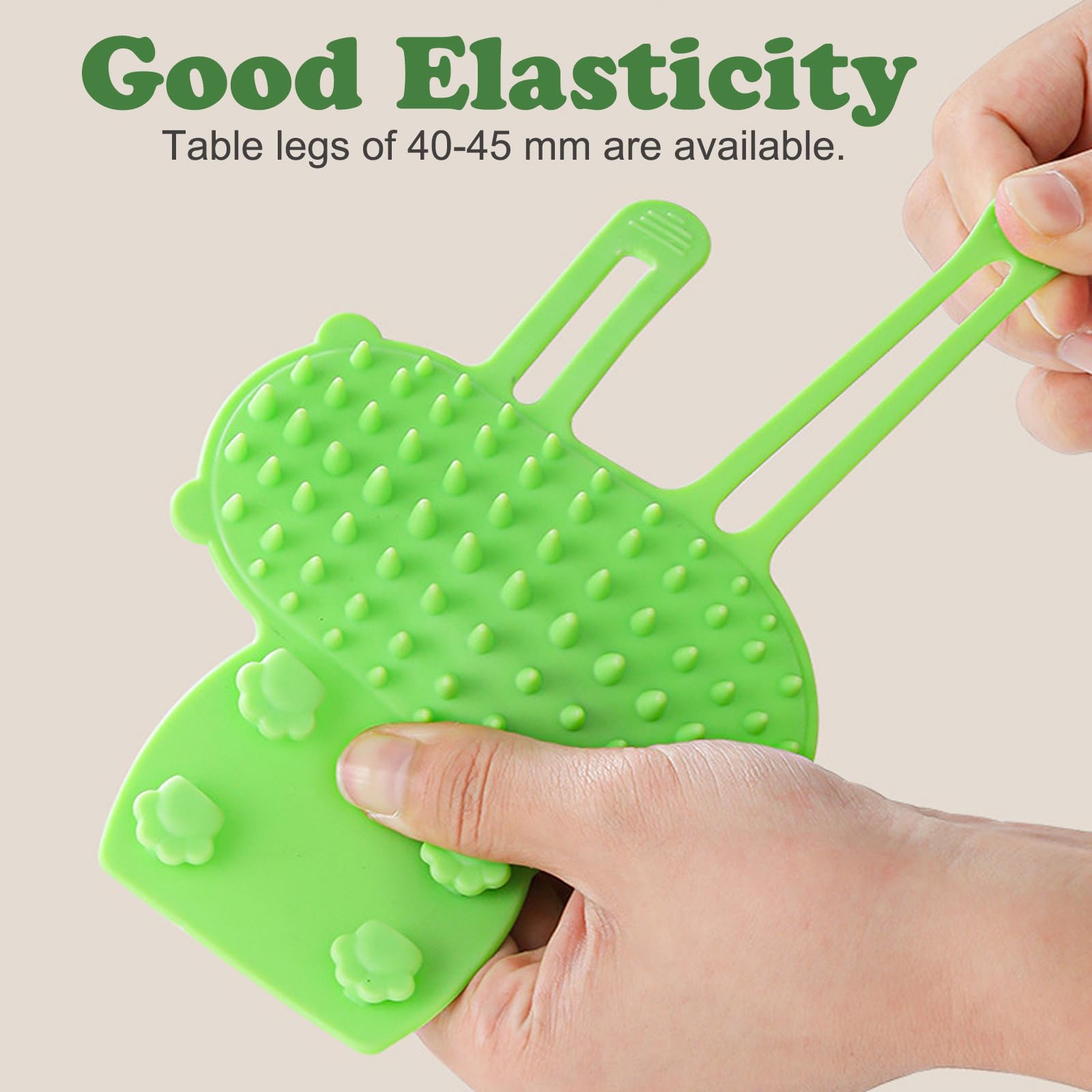 KASESSS 4 Pieces Pet Tickling Artifact, Silicone 2-in-1 Cat Self Groomer, Soft Tickling Comb Pet Brush - Image 2