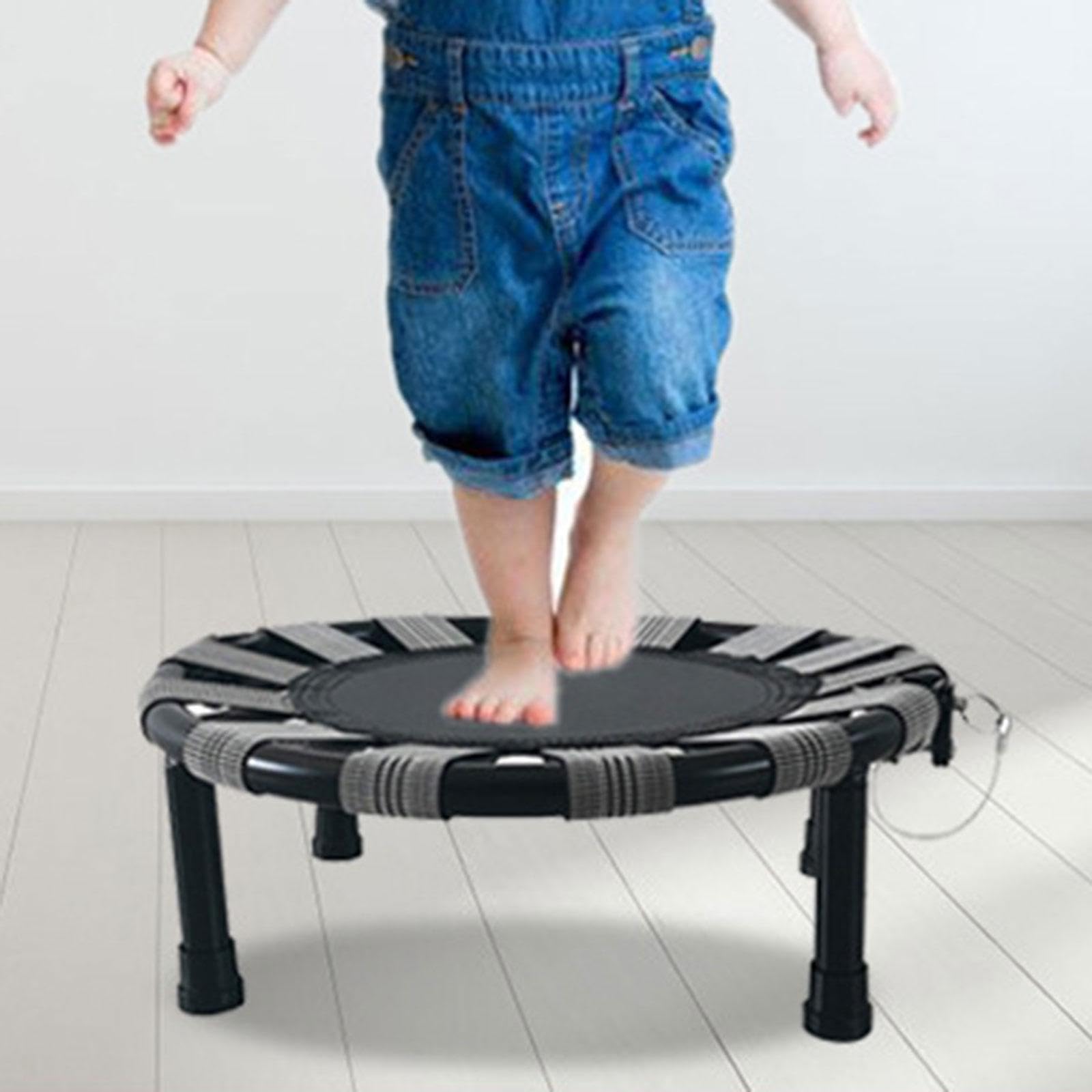Cama elástica Plegable, Ideal para cumpleaños, Ideal para niños. Una opción compacta y Maravillosa para divertirse en Interiores y Exteriores. Fácil de desplegar y
