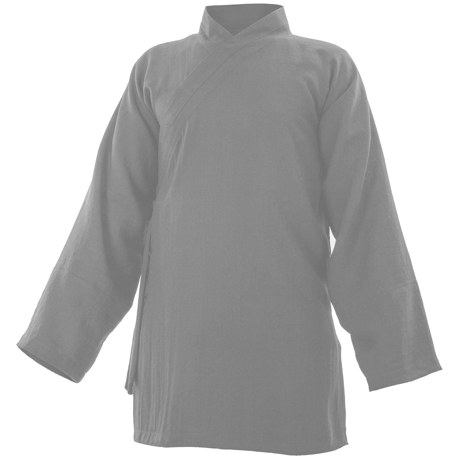 Baumwolle (Leicht) Kung Fu & Tai Chi Shirt Diagonaler Kragen Langarm - Taiji Anzug
