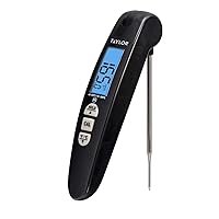 Vista 7 de Taylor Termómetro de termopar de lectura digital Turbo con sonda plegable, amarillo