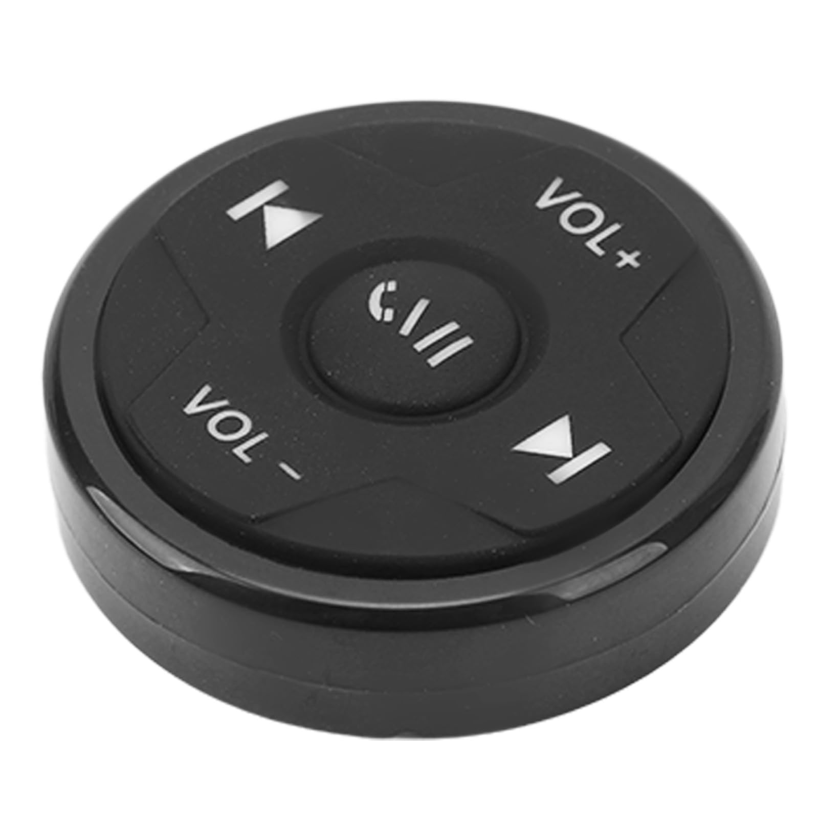 Kit de Télécommande, Bouton Bluetooth étanche Appariement Facile pour IOS pour Android Bouton Multimédia Télécommande pour Vélo Moto Volant