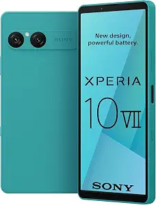 Sony Xperia 10 VII 5G 128GB Dual-SIM Unlocked Smartphone (Turquoise Green)