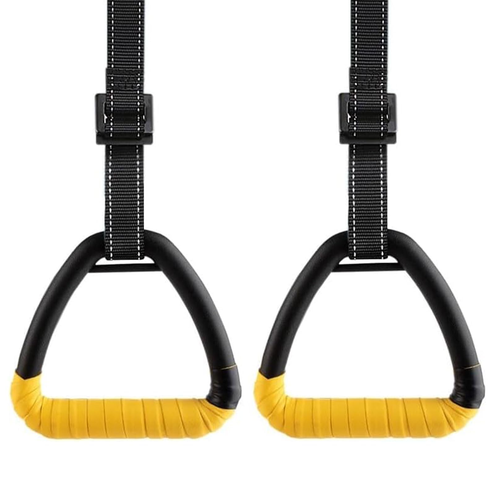 Sponsored Ad – THE WHITE SHOP Rings with Straps Workout Gymnastic Rings, 2 Meters Long Can Hold 880 Pounds/400 KGS, Pull Up Exercise Rings Perfect for Strength Training, Pull-Ups and Dips