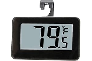 Taylor Thermometers - 1443 Pro Series Refrigerator/Freezer Digital Thermometer