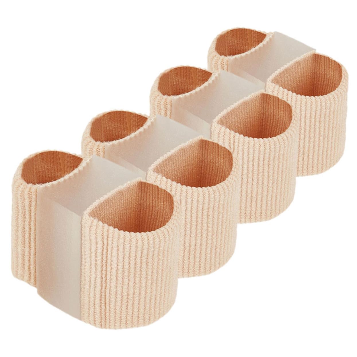 Healeved 4Pcs Gel Straightener Bunion Breathable Separators and Foot Alignment Tool for Comfortable and Foot Care