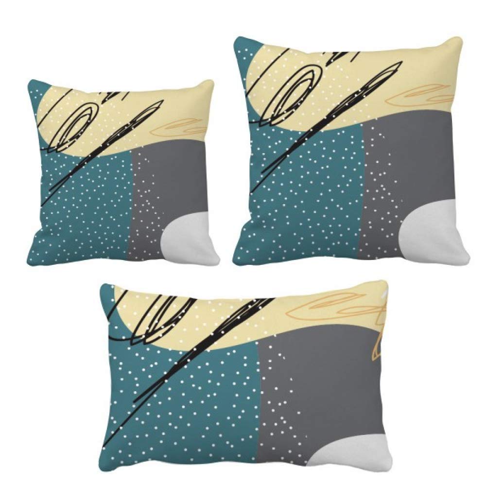 Coussin plantes star abstrait ensemble complet idée cadeau décoration maison salon