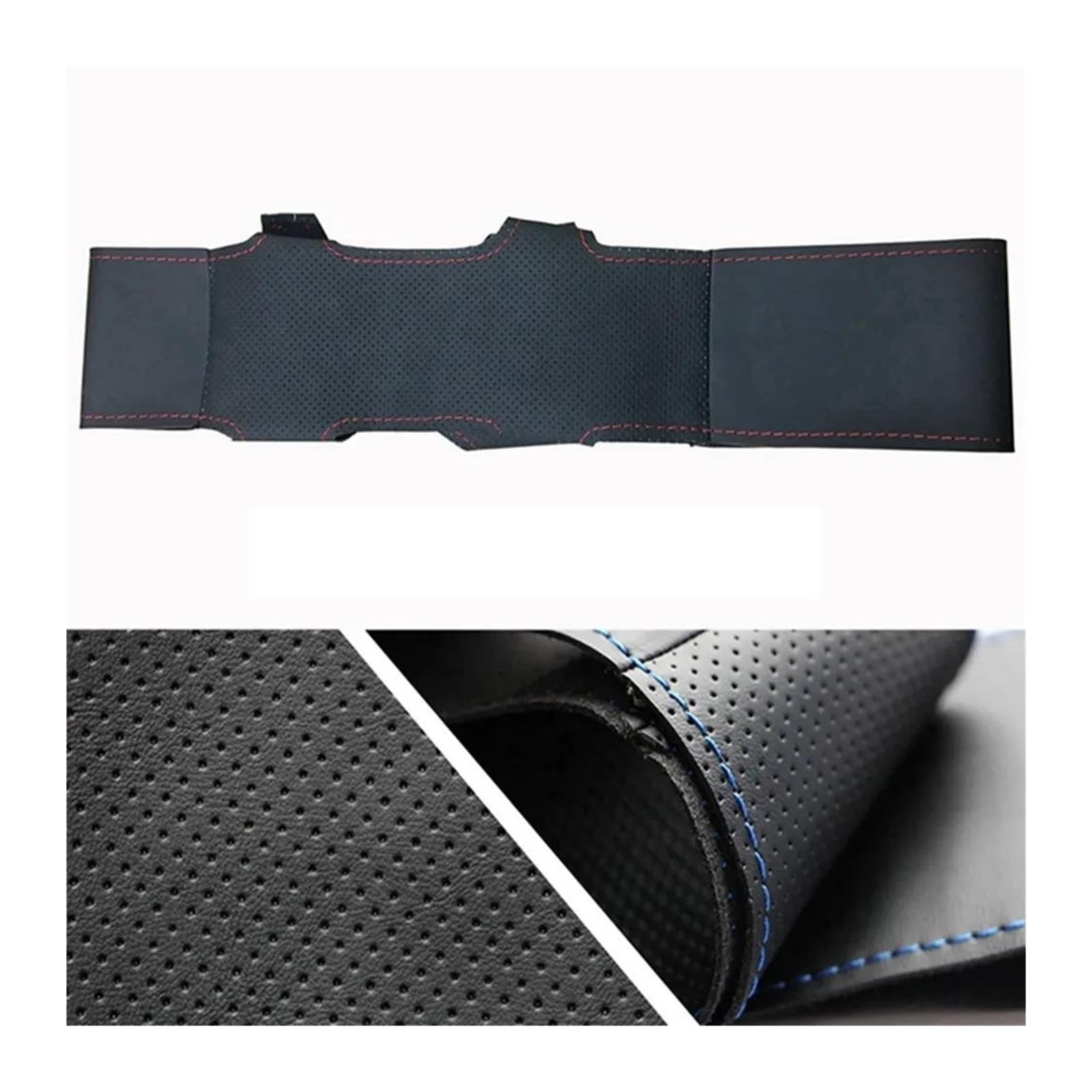 Lenkradbezug Für Volvo XC60 S60 V40 - Wildleder Leder Bezug Mit Grauer Naht