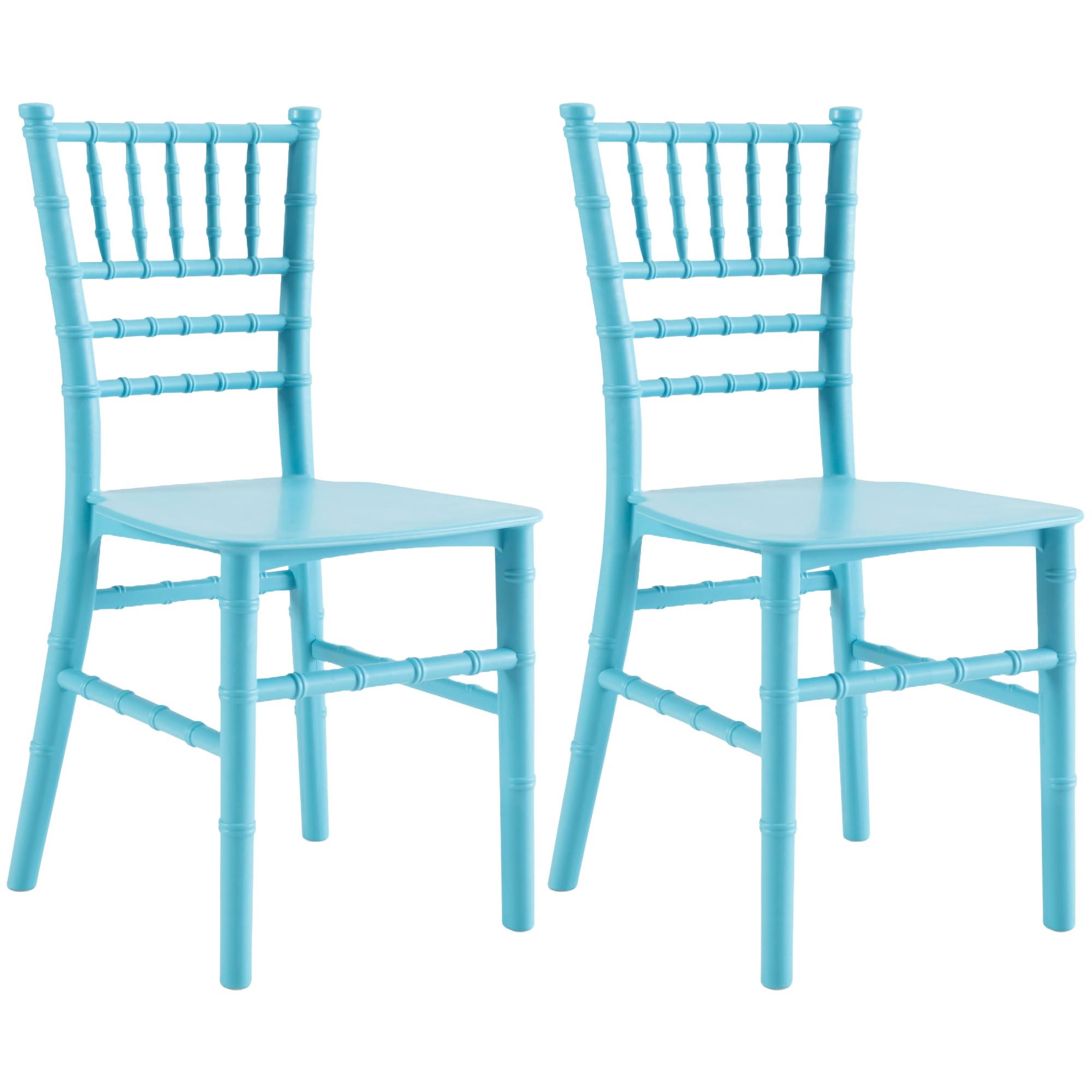 Amazon.com: JOON 2 Pack Kids Tiffany Chiavari Chairs, 25x13x14.5
