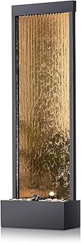 Alpine 72" Indoor/Outdoor Mirror Waterfall Fountain