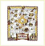 New Mexico State Souvenir Dish Towel