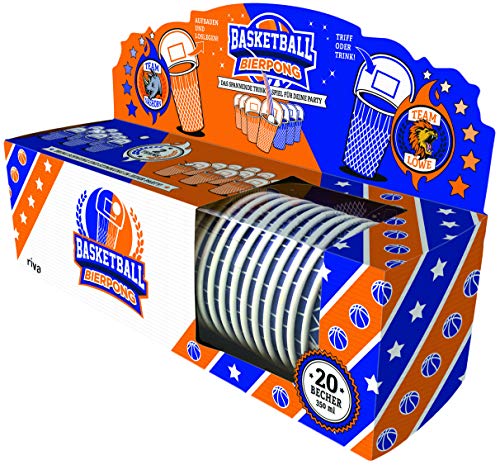 Preisvergleich Produktbild Basketball-Bierpong: Das spannende Trinkspiel für Deine Party