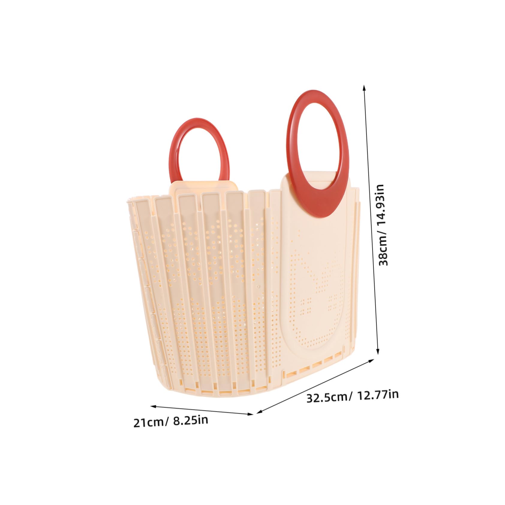 Gatuida Cesta Plegable para Baño Portátil con Asa Organizador Colgante Multiusos para Ducha Camping Dormitorio y Almacenamiento Compacto
