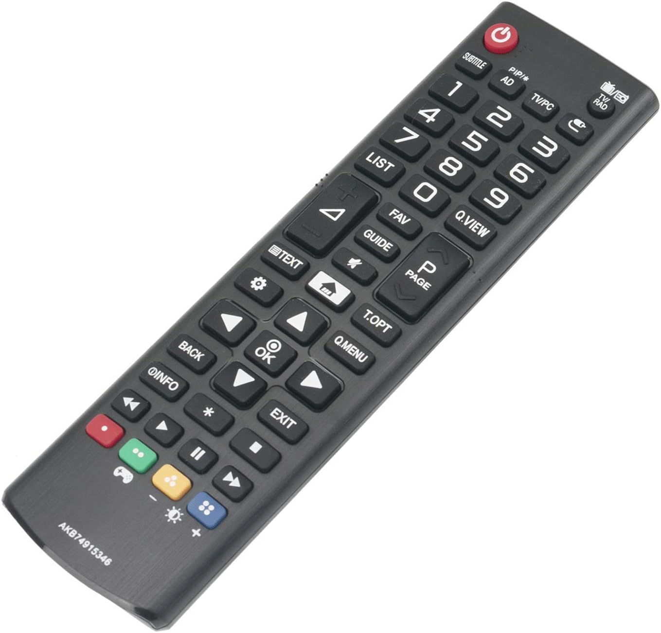 VINABTY AKB74915346 Remote Control Replacement fit for LG TV 22MT41DF-PZ 20MT48 27MT58DF 28MT41 28MT41DF-PZ 24MT41DF 24MT48 20MT48DF 24MT41 29MT48 29MT48DF - Image 3