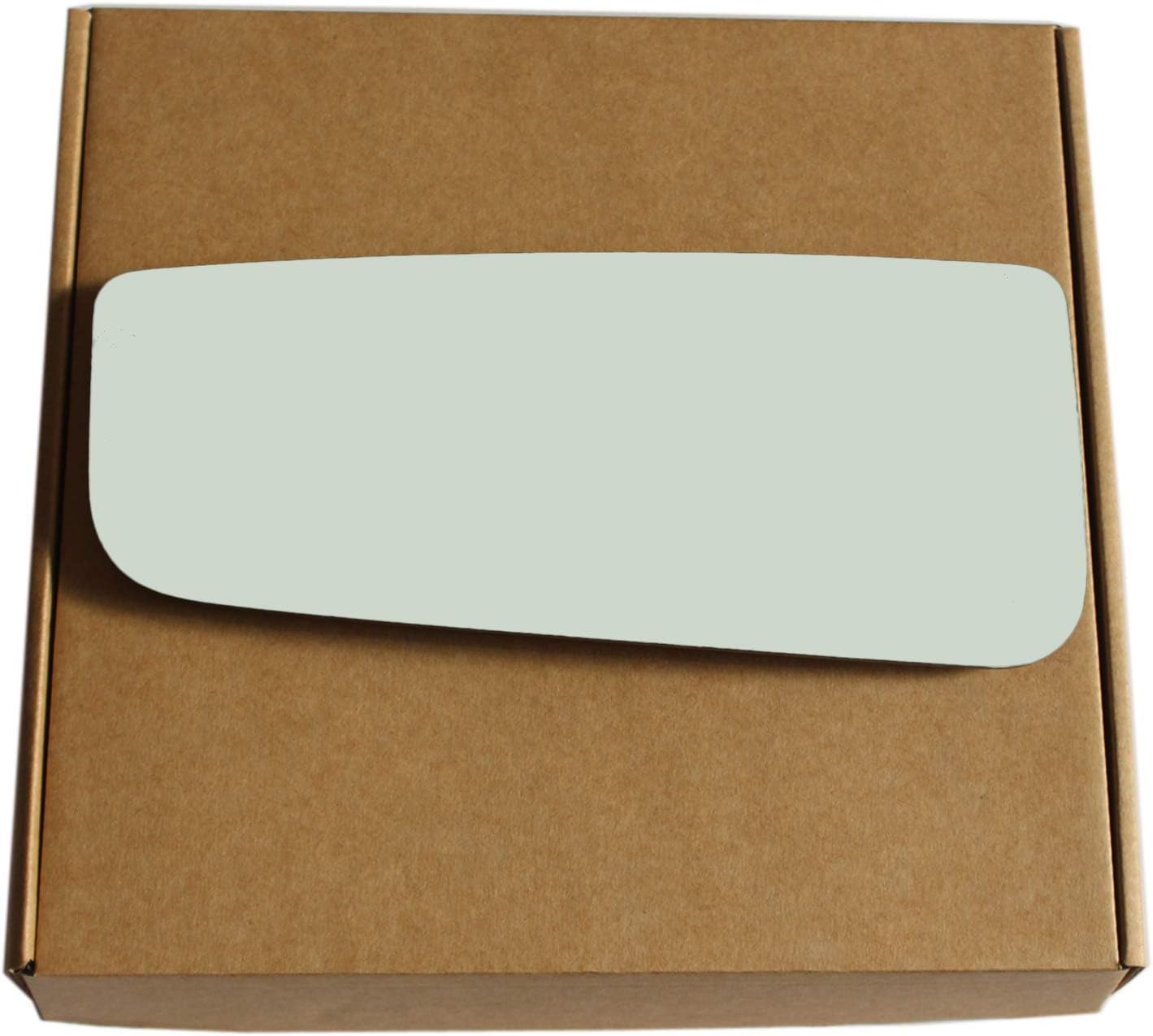 Lower Towing Mirror Replacement Glass fit for 2015-2021 Ford F150 2017-2022 Ford F250 F350 F450 F550 Super Duty Pickup Truck Driver Left Side LH Convex, Including Adhesive Pads Lower Driver Left Side