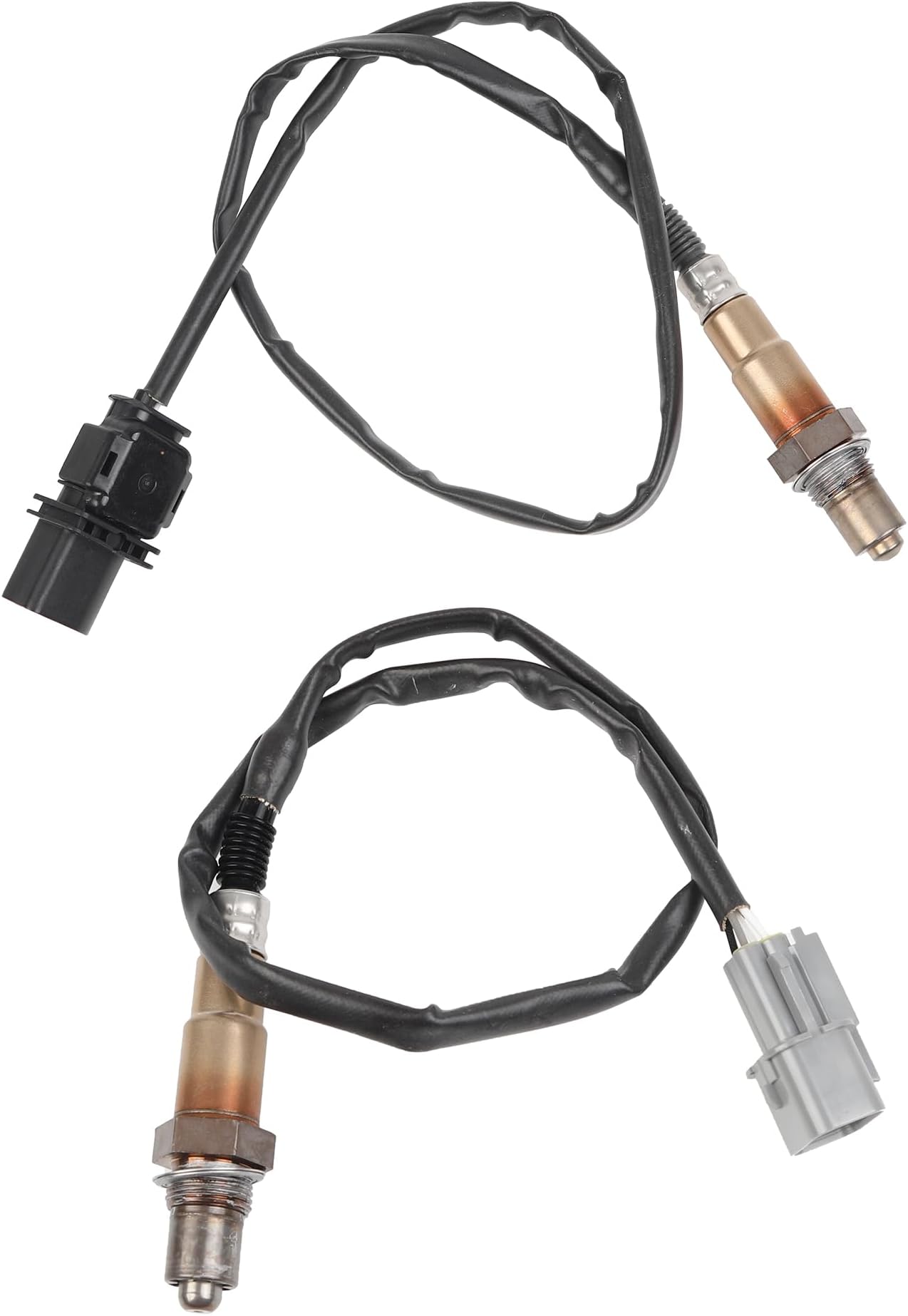 Dasbecan 2PCS Upstream & Downstream Oxygen Sensor 234-5055 234-4568 Compatible with 2012-2017 Hyundai Accent Veloster 1.6L, 2012-2018 Kia Rio, 2012-2016 Kia Soul 1.6L O2 Sensors