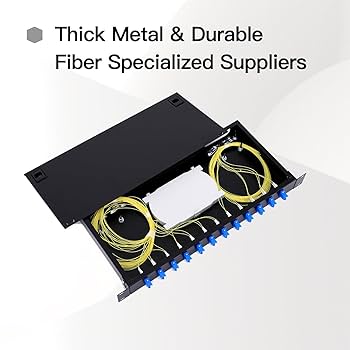 Amazon.com: 12 Duplex 24-Port LC-OS1 Fiber Rack Mount