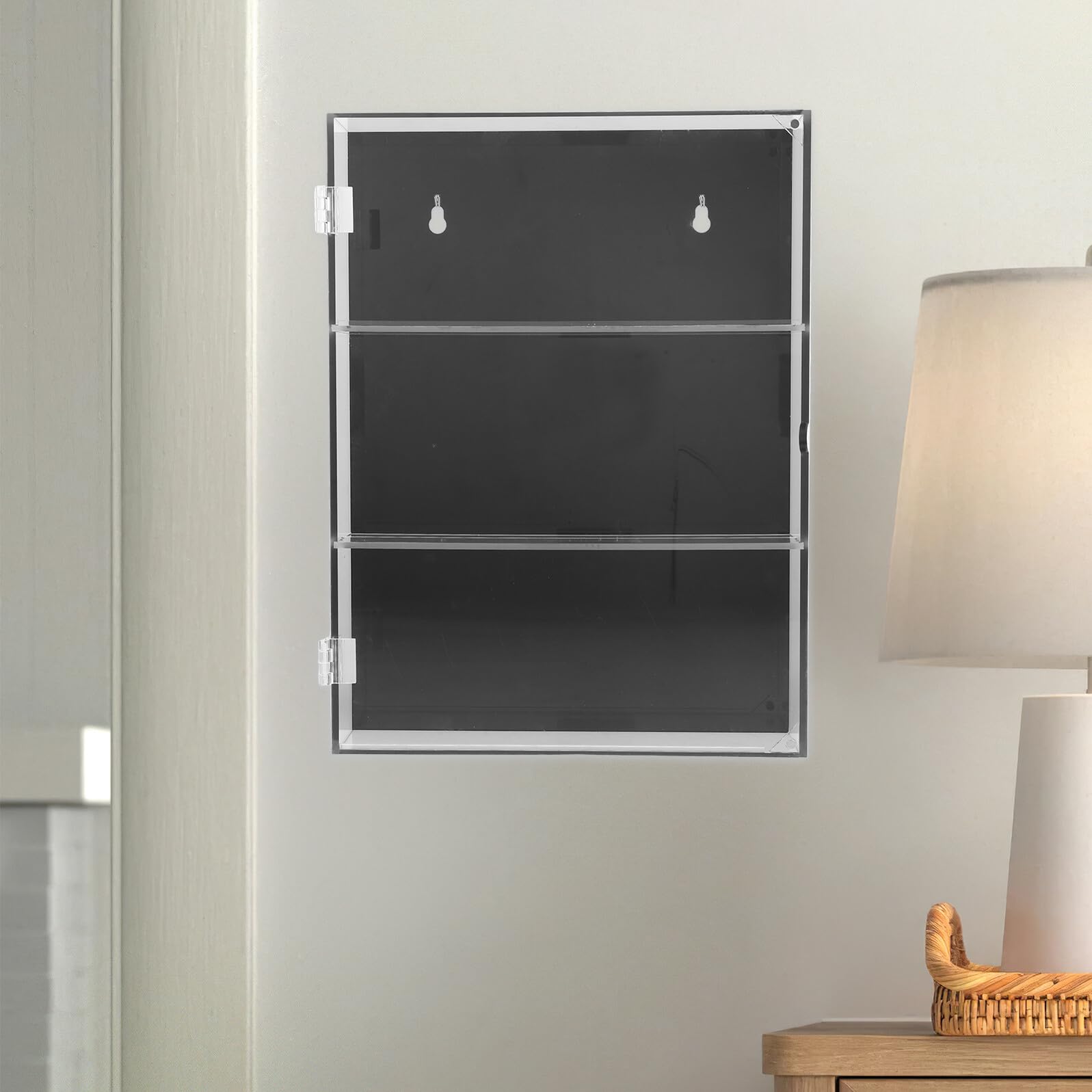 Wandmontierter Acryl Sportkarten Organizer Sammelkarten Display Hohe Kapazität Baseball Basketball Hockey Kartenaufbewahrung Für Zuhause Und Büro