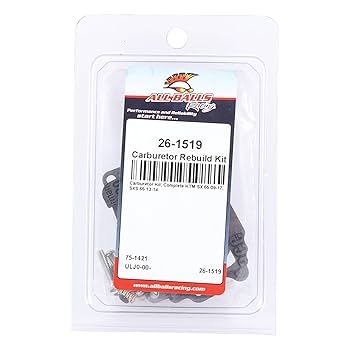 ◆kabotentyan◆ Amazon.com: New All Balls Racing Carburetor Kit, Complete 26