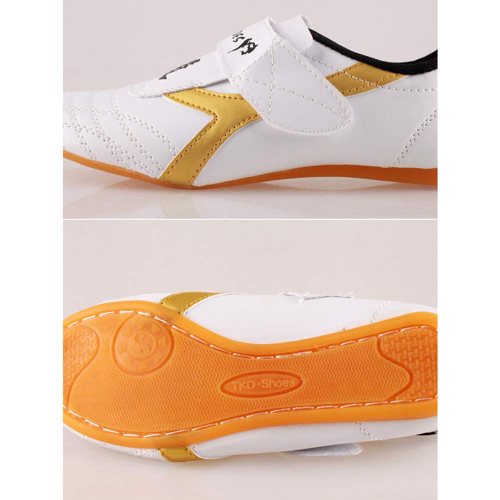 Wakects Taekwondo, Zapatillas de deporte Zapatos Kung Fu Tai Chi Transpirables para Adultos y Niños, Zapatillas Deportivas Taekwondo Entrenamiento