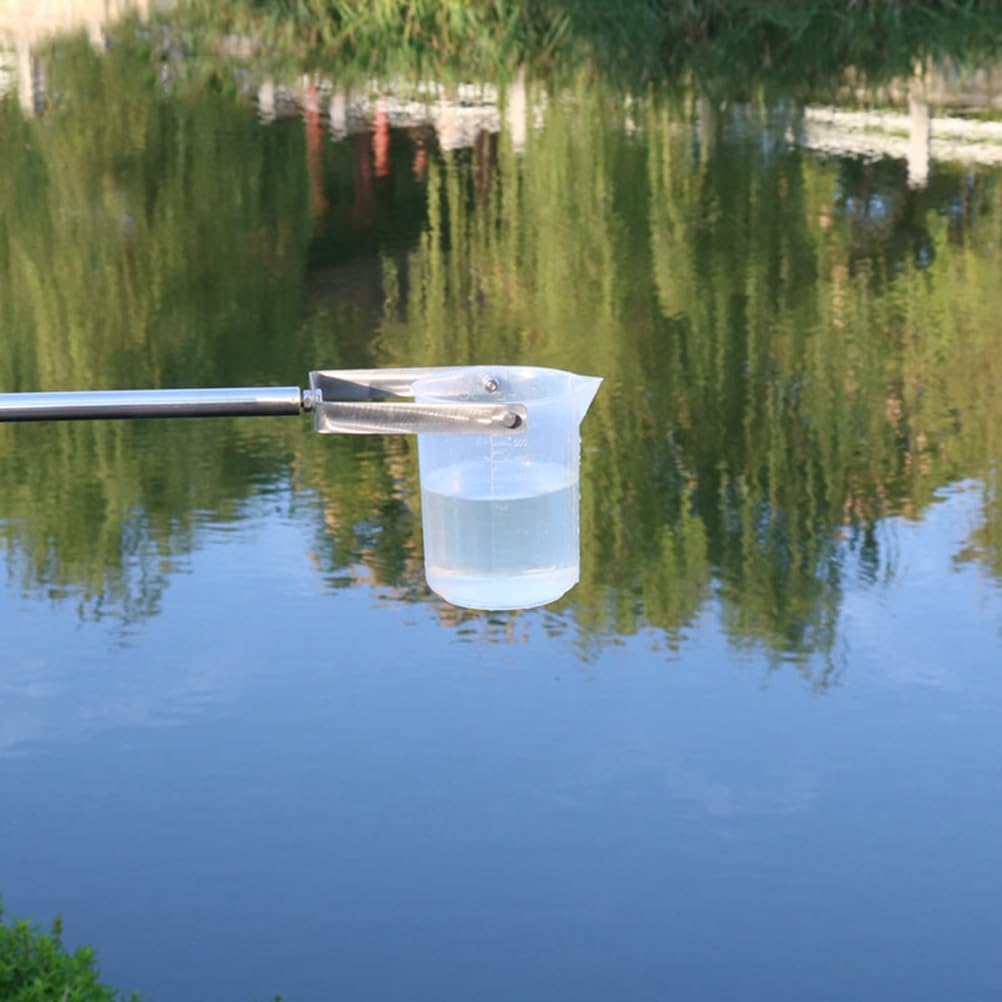 Muestreador de agua telescópico para inspección de ríos y control en plantas de tratamiento