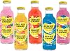 Random Mixed Flavours of Yuzu Lychee,Sunset Peach,Strawberry,Ocean Blue Island Wave Lemonade Drink Bottles 473ml - cly (5 x Mixed Bottles)