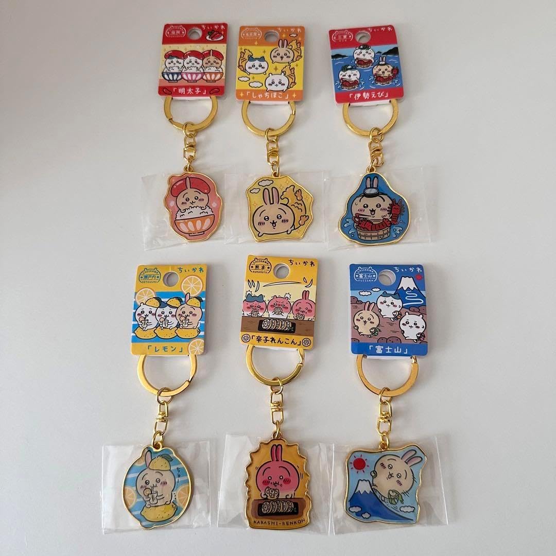 ちいかわ 東京キャラクターストリート ご当地キーホルダー 3点