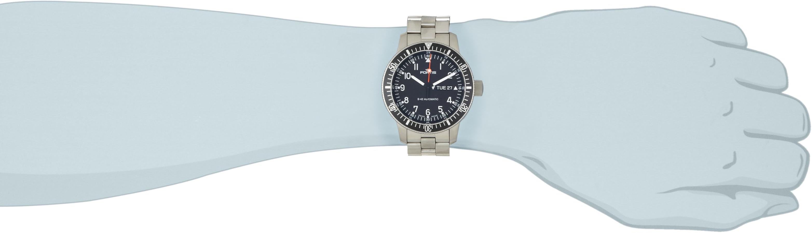 Amazon.co.jp: [フォルティス]FORTIS B-42 コスモノート デイデイト