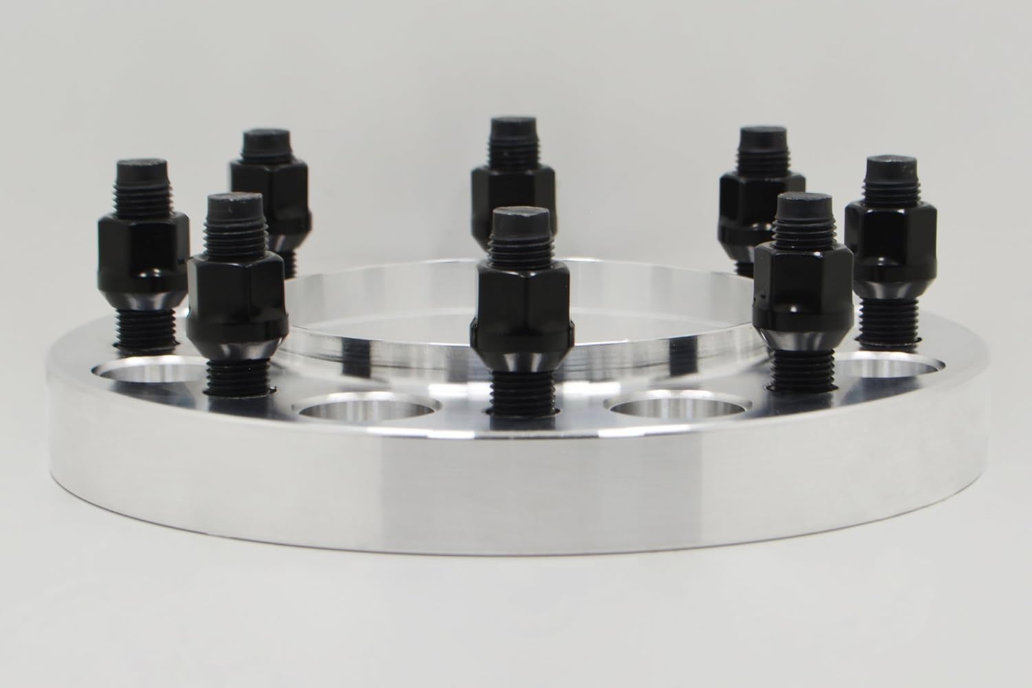 2 Pc 8x200 Wheel Spacers Adapters True Hub Centric1.5" Thick Compatible With Ford 2005-2025 F-350 Dually Only | Works For The Front & In Between Dually Wheels