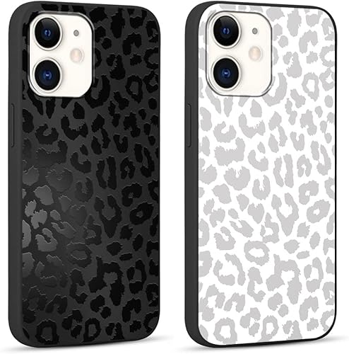 Paquete de 2 fundas de teléfono para Samsung Galaxy S22 Ultra 5G de 6.8 pulgadas, diseño de leopardo de lujo, silicona suave, TPU a prueba de