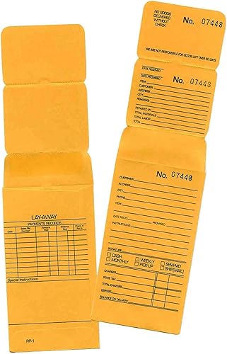 888 Muestra 100 sobres de reparación de joyas numerados en orden consecutivo.