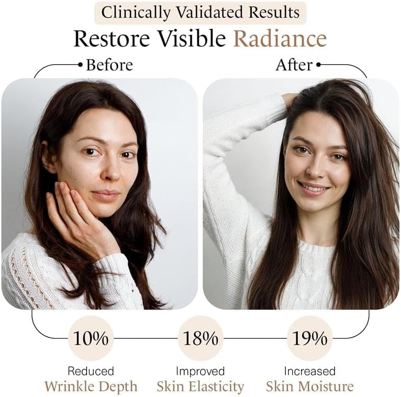 Miniatura 5 de momentM Suplemento revitalizado de hidratación de la piel, alternativa vegana al colágeno con ceramósidos y astaxantina, suplementos de ácido