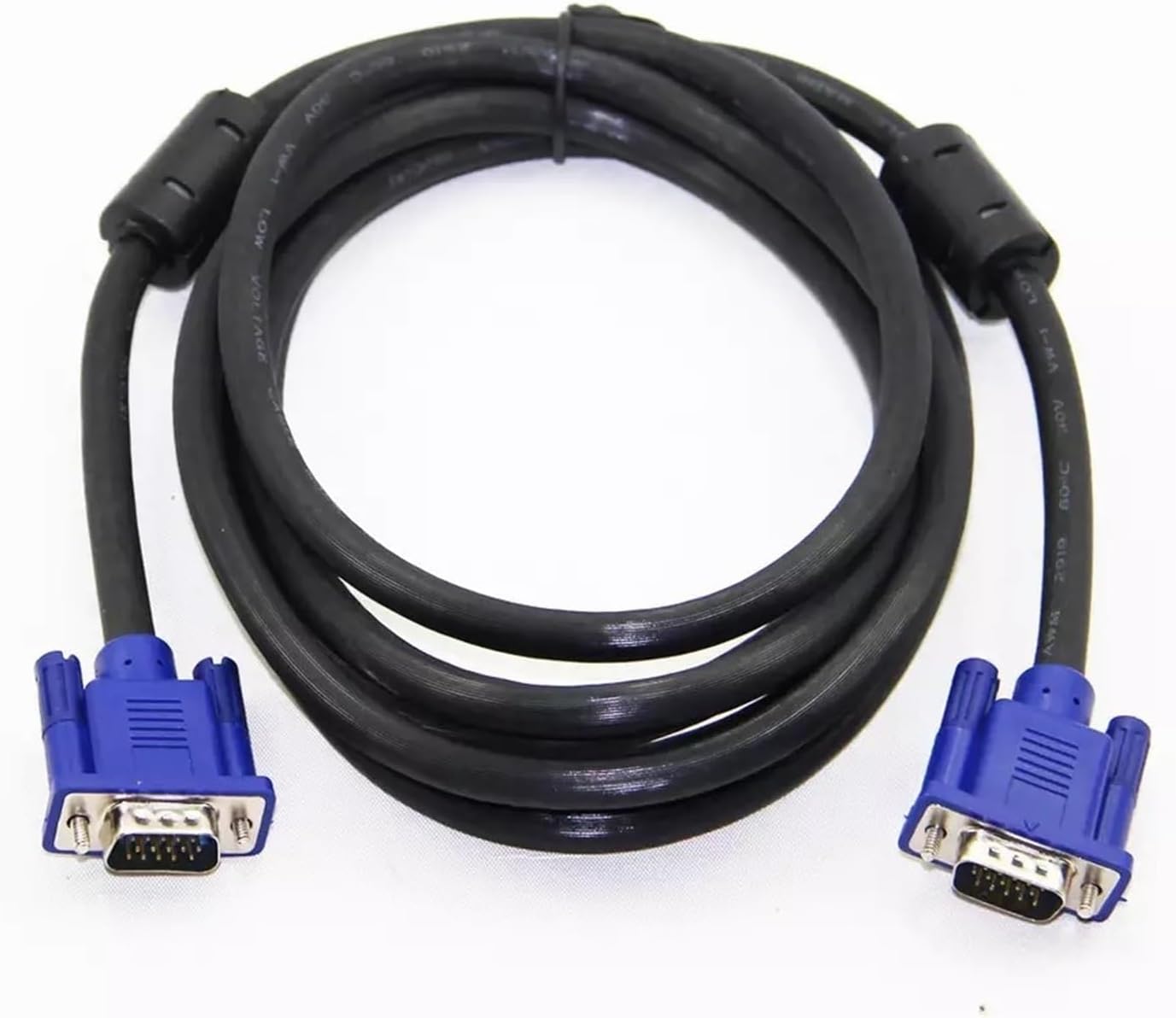 Main line Copper Auxiliary line Copper-clad Steel Display Standard 3+6 VGA line 15-pin VGA Connecting line Male/Male 15 Meters