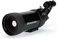 Celestron Mira angular 52268 Mak 90 mm – mira Maksutov – Ótimo para visualização de longo alcance – ampliação de 39x com ocular de 32 mm – óptica multirevestida – blindada de borracha