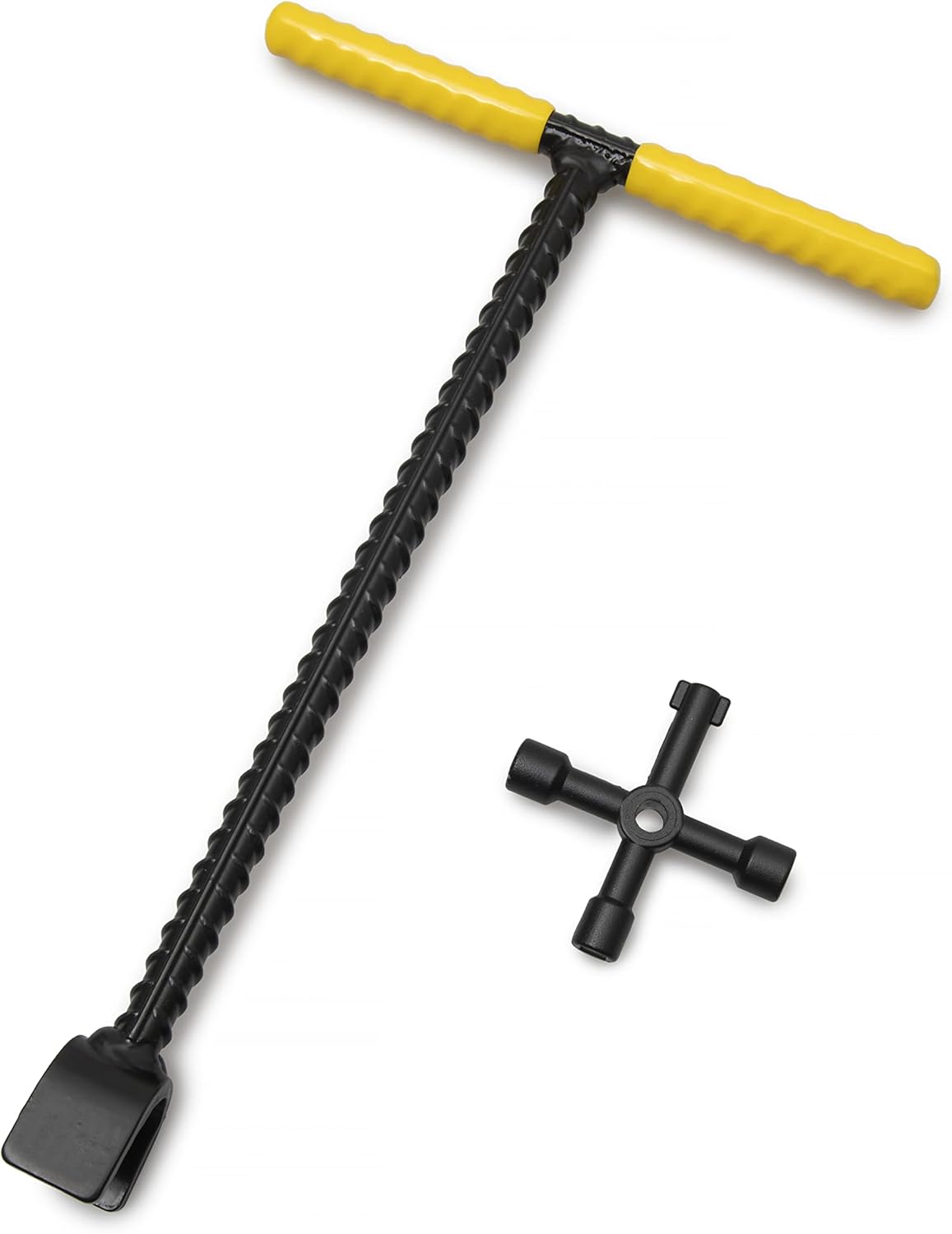 12" Water Meter Key Shutoff Key Enforced Steel THandle for Water