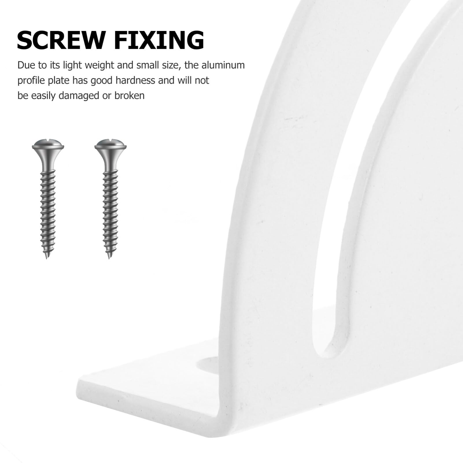 OSALADI Plaque Profilée En Aluminium Plaques De Plaque