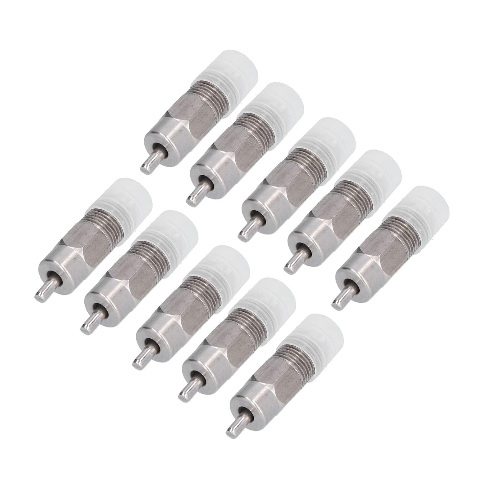 10 Stück Automatische Trinknippel Für Hühner, Edelstahl-Tränken, Schraub-Wassertrinker Für Geflügel, Hühner, Enten, Geflügel, Hühner, Wassertrinker