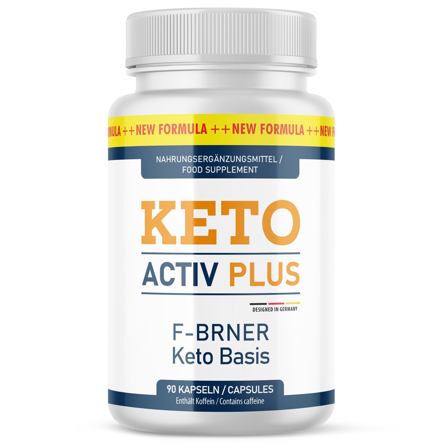 Keto Activ Plus | Pour les personnes ayant un mode de vie sain | Facile à utiliser | 90 gélules par boîte