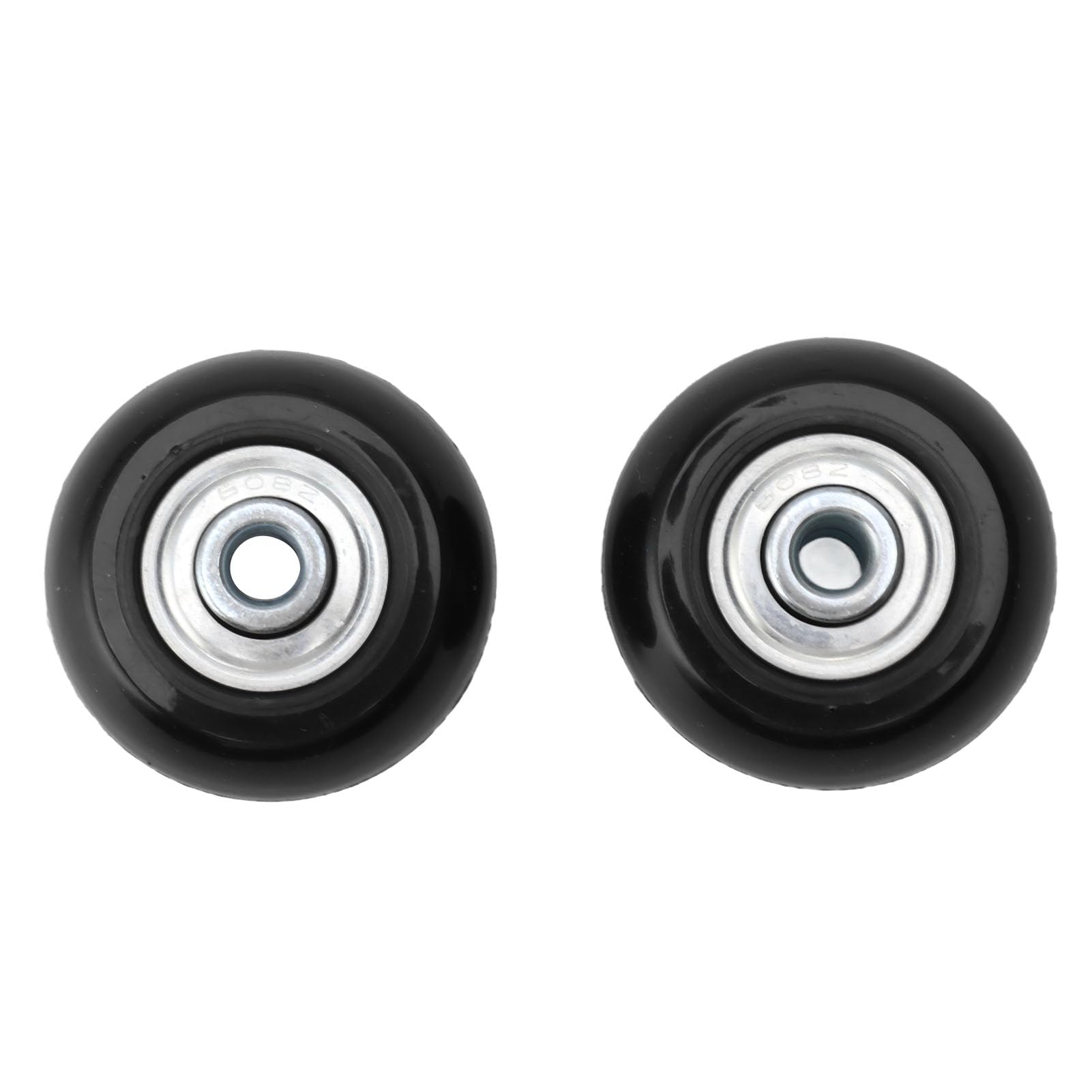Walizka koła jezdne Zamienny Niemy Guma koła skrętne Łożyska Naprawa Ekwipunek do Bagaż Jazda Wyposażenie PU Guma Materiał 2pcs Zestaw (40mm X 18mm)