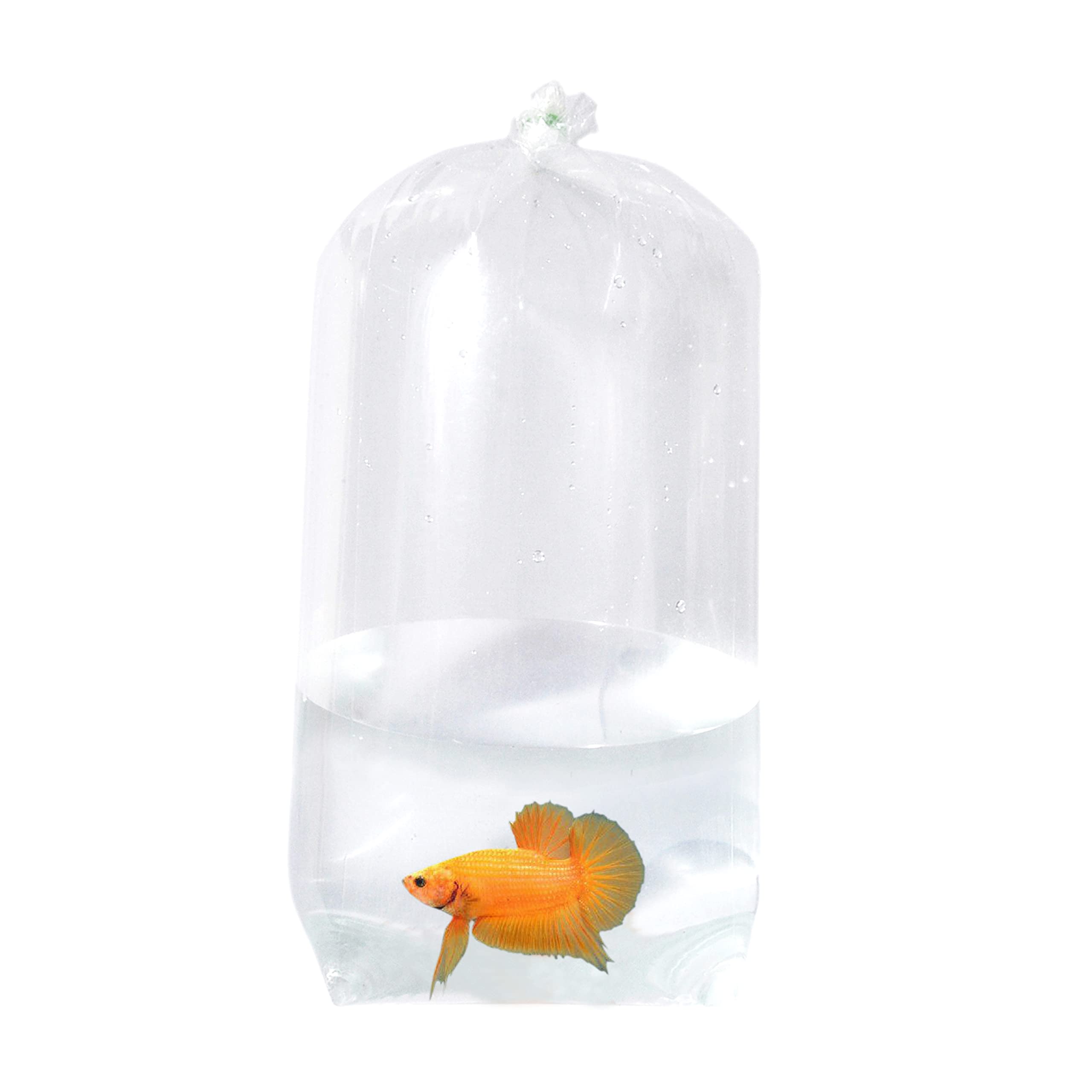 AlfaEx Fishery Bags, 3" x 2" x 12" Leak Proof, Flat Bottom