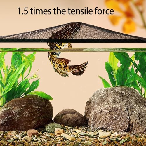 Filet d'aquarium polyester anti-saut pour préserver votre bac ouvert - 5